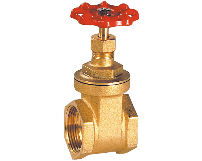 Brass gate valve 102 BSP PN16 1/4''